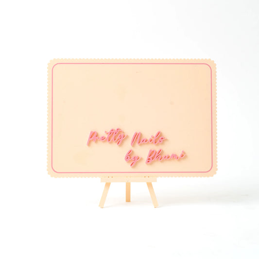 Custom Press-On Nails Display Board
