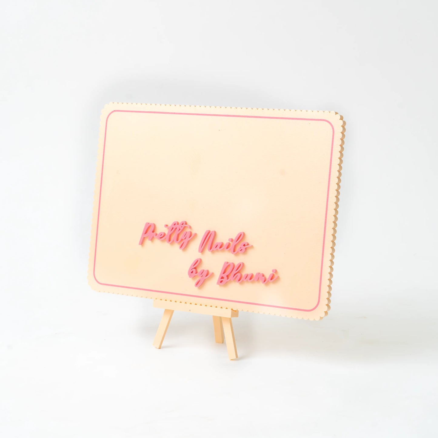 Custom Press-On Nails Display Board
