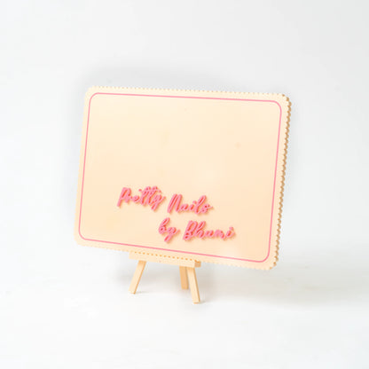 Custom Press-On Nails Display Board