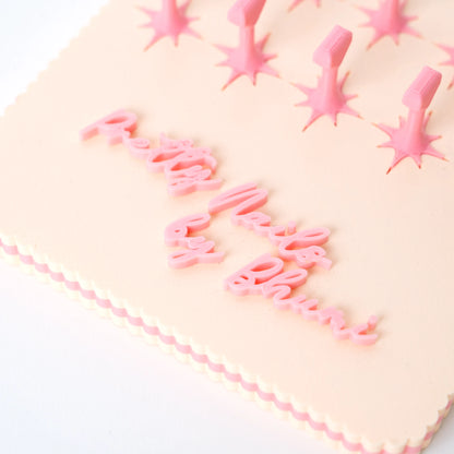 Custom Cupcake Press-On Nails Display Board