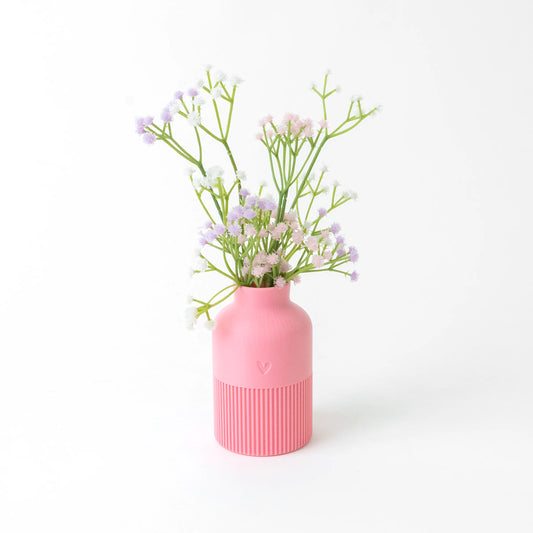 Modern Ribbed Flower Pot